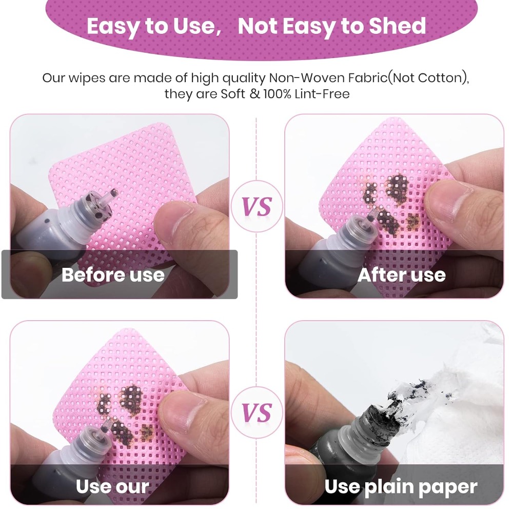 400 Pieces Lint Free Nail Poli - огляд і ціна Eyelash Extension With Glue