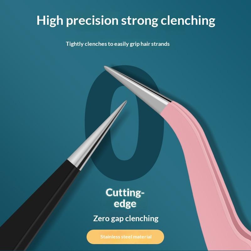 Stainless Steel Tweezers  Prec - огляд і ціна Eyelash Extension Volume Lashes