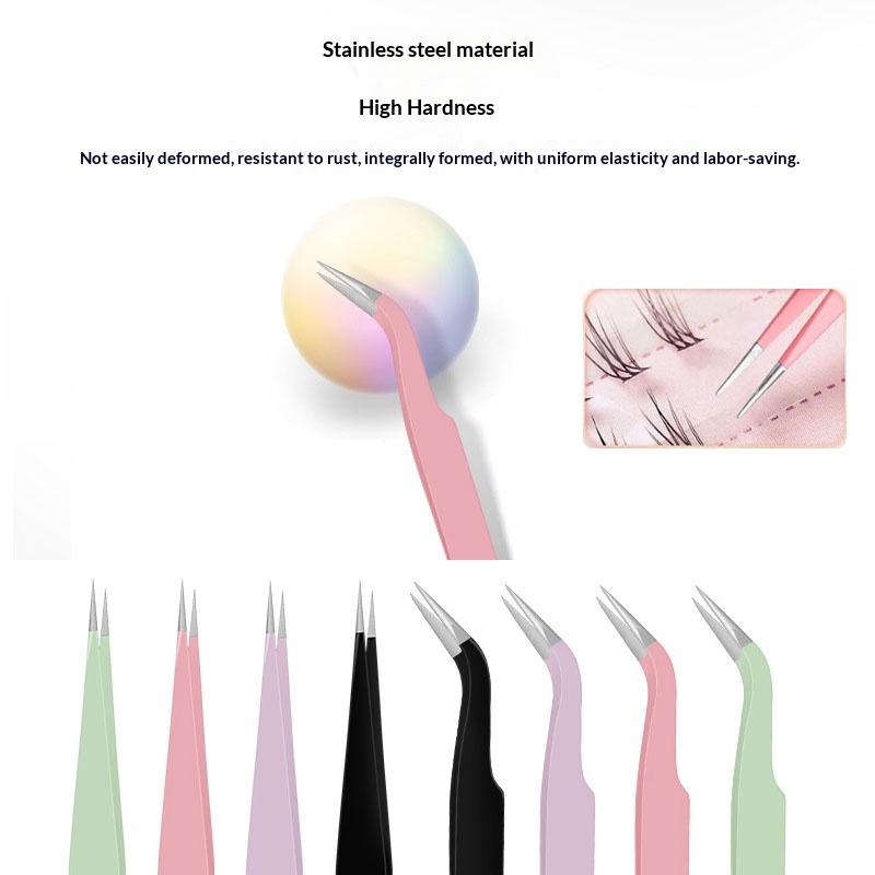 Stainless Steel Tweezers  Prec - огляд і ціна Eyelash Extension Volume Lashes