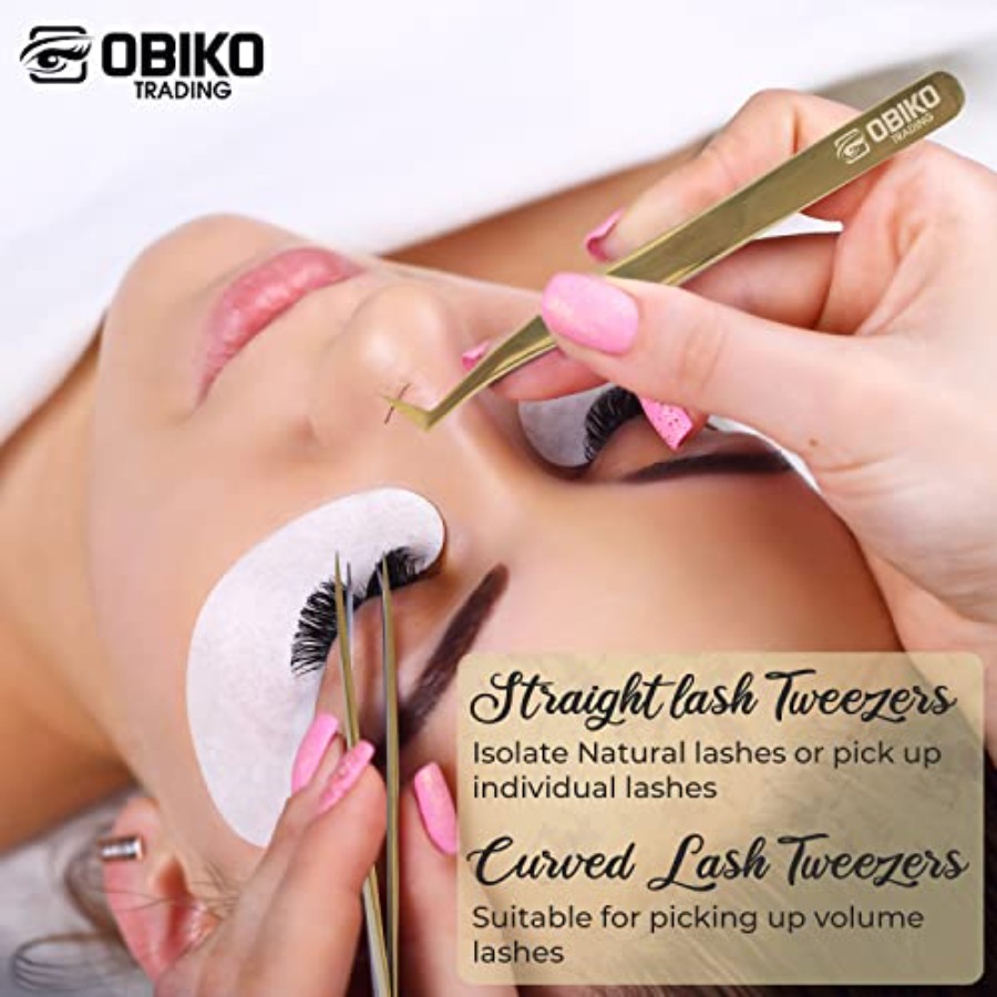 Obiko Eyelash Extension Tweeze - огляд і ціна Lash Extension Tweezers