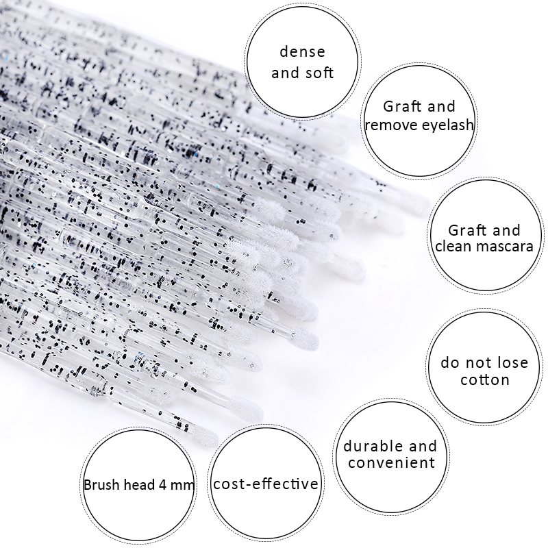 Free shipping Microbrush for e - огляд і ціна Eyelash Extension With Glue